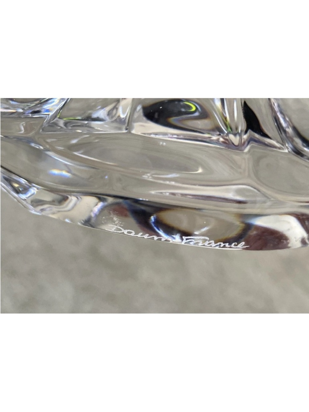 Clear Glass Decorative Sailboat Accent - Elegant Home Accent - Picture 10 of 16